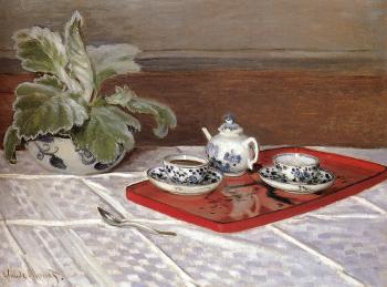 Claude Oscar Monet : The Tea Set